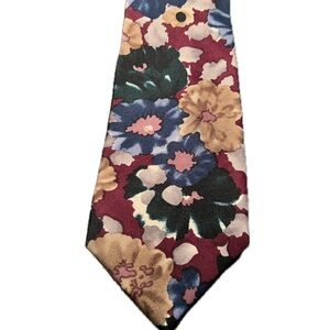 Pierre Cardin Multicolor Floral Tie